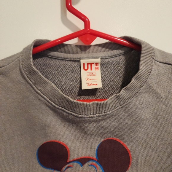 Uniqlo Gray Mickey Mouse sweater - Picture 12 of 14